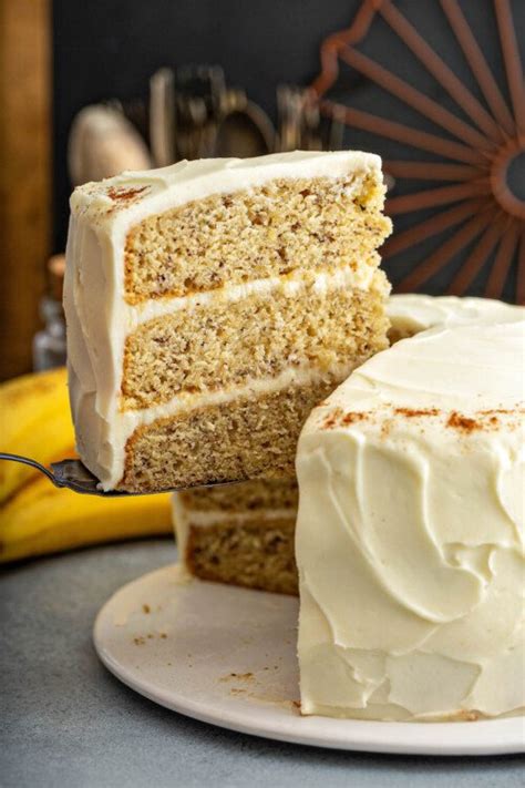 banana cake recipe  cinnamon frosting  novice chef