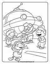 Coloring Little Einsteins Pages Disney Sheets Coloriage Kids sketch template