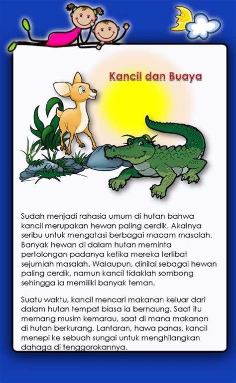 Dongeng Anak Si Kancil For Android Apk Download