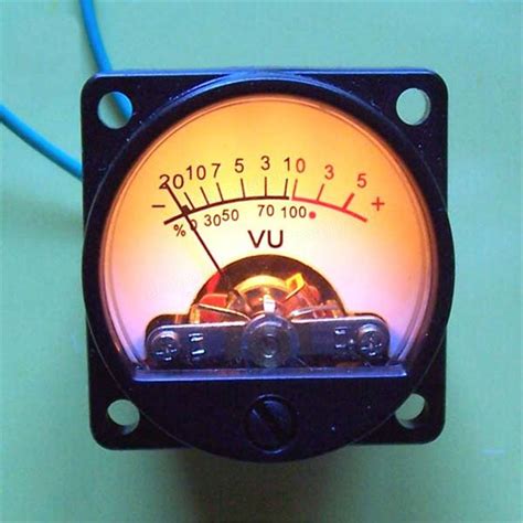 pcs vu meter warm backlight recording audio level amp  driver module sale banggoodcom
