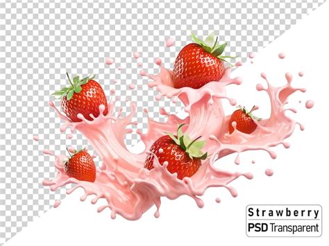 strawberry splash images    freepik