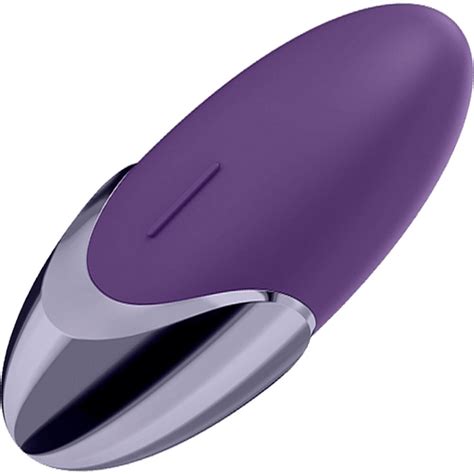 Satisfyer Layons Purple Pleasure Silicone Vibrator 3 75 Purple
