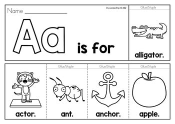 alphabet flip books  lavinia pop teachers pay teachers