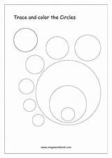 Worksheets Tracing Shapes sketch template