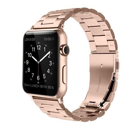 apple  straps stainless mm rose gold price  pakistan