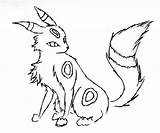 Umbreon Pokemon Coloring Pages Getcoloringpages Draw sketch template