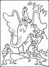 Coloring Pages Seuss Dr Horton Hears Who Fish Go Doctor Feet Dog Book Drawing Octopus Suess Pdf Color Hat Cat sketch template