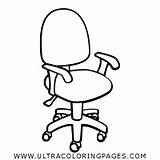 Sedia Colorare Chair sketch template