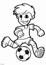 Futbol Fútbol Dibujosparapintar sketch template
