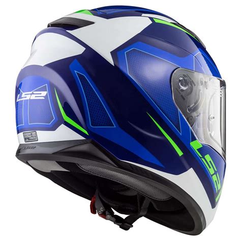 ls stream evo ff axis blue white ls  full face helmets motostorm