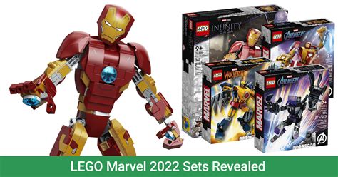 lego super heroes marvel sets revealed including   piece buildable iron man action