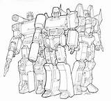 G1 Starscream sketch template