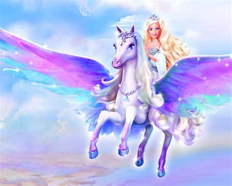 barbie magic  pegasus movies tv shows wallpaper  fanpop