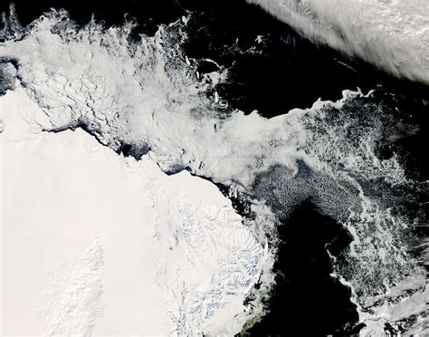 antarctic sea ice image   day