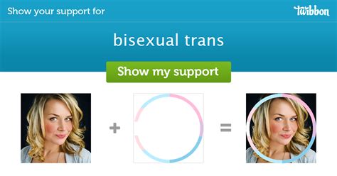 Bisexual Trans Support Campaign Twibbon