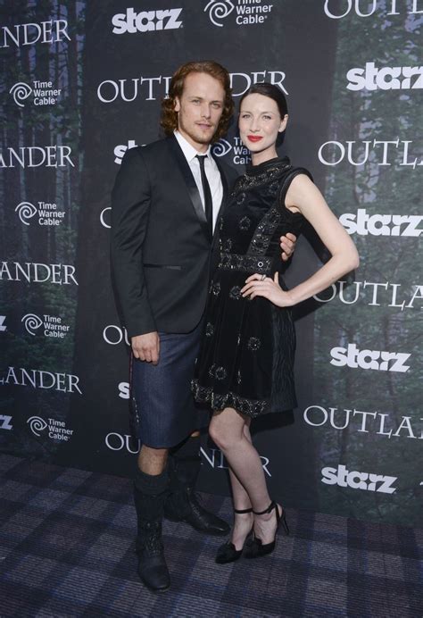 Outlander Stars Sam Heughan And Caitriona Balfe S Cutest