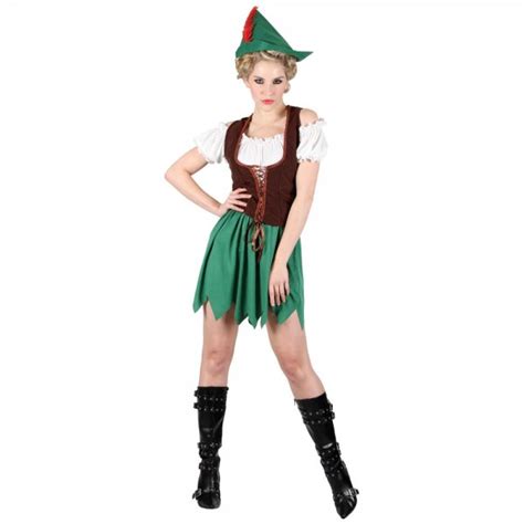 Ladies Robin Hood Adult Fancy Dress Costume