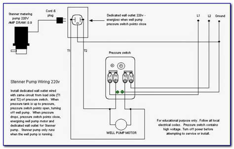 pump pressure switch wiring diagram