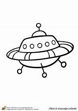 Soucoupe Volante Coloriage Martien Alien Ufo Vaisseau Martiens Spatial Volant Coloriages Hugolescargot Rigolo Cosmonautes Hugo Enfant sketch template