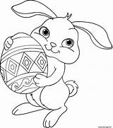 Coloriage Paques Lapin Imprimer sketch template