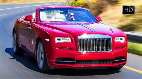 rolls royce dawn convertible ensign red exterior