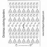 Christmas Coloring Borders Printable Freebie Ausdruckbares Weihnachtspapier Baubles Themed Created Another Pattern Today sketch template