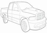 Dodge Coloring Truck Ram Pages Cummins Lifted Drawing Getdrawings Sketch Getcolorings Sport Template Printable Color sketch template