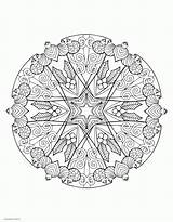 Mandala Everfreecoloring sketch template