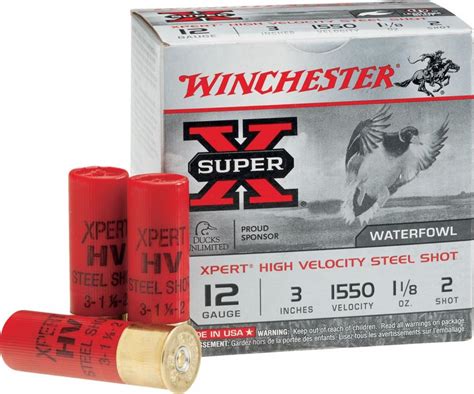 Winchester Xpert High Velocity Steel Shot 12g 2 Bison Tactical