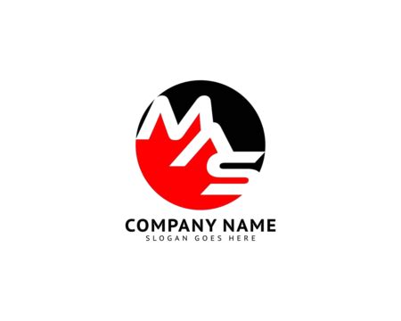 initial letter mas logo template design letter mas logo beautiful vector letter mas logo