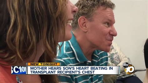 Mother Hears Son S Heart Beating In Transplant Recipient S Chest Youtube
