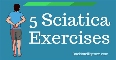 5 Sciatica Exercises For Pain Relief From Home With