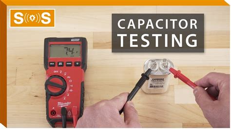 test  capacitor   multimeter   ways