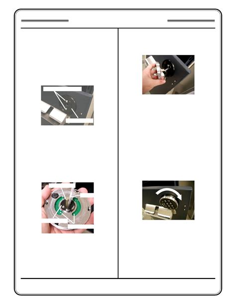 electronic lock installation procedure triton  electronic lock installation manual