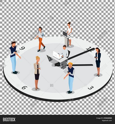 time management vector and photo free trial bigstock