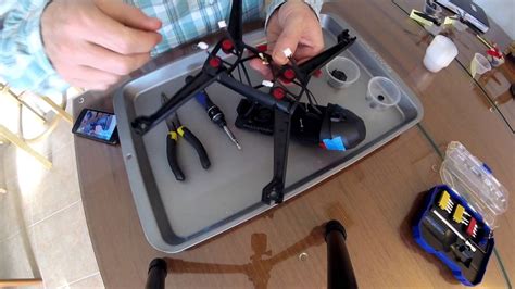 parrot bepop  drone central cross change  repair youtube
