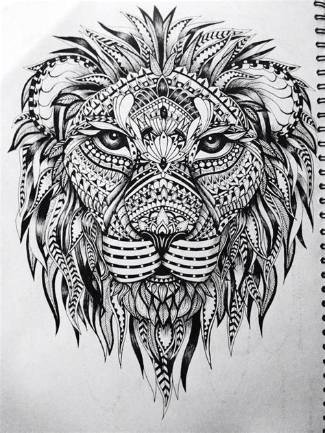 lion coloring book picture