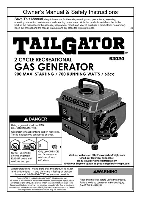 tailgator   watt max starting  cycle gas powered generator