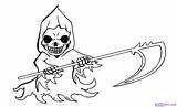 Grim Reaper Designlooter sketch template
