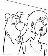 Coloring Pages Scooby Doo Shaggy Popular sketch template