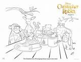 Coloring Pages Christopher Robin Sheets Activity Below Print sketch template