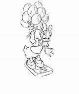 Daisy Duck Coloring Pages Print Coloringpages1001 Popular sketch template