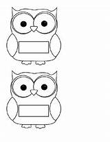 Name Owl Tags Cubby Coloring Labels Chart Preschool Growing Urban Flowers Classroom Nametags Cubbies Writing Teachers sketch template