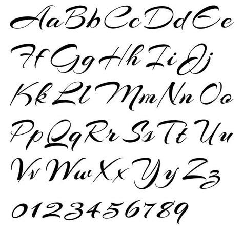 incredible cool cursive fonts  draw ideas