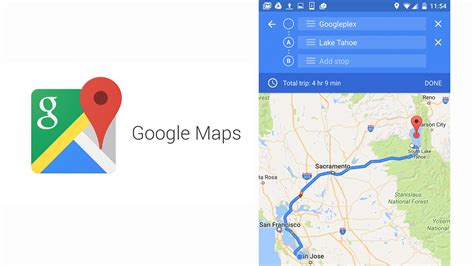 google maps  android   navigate  multiple destinations monde geospatial