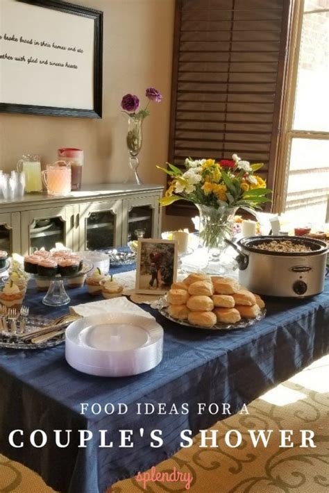 throwing  couples shower   recipes splendry
