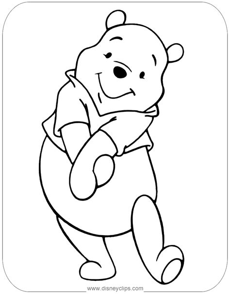 misc winnie  pooh coloring pages disneyclipscom