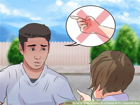 how to write a letter to a friend of the opposite sex