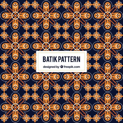 elegant geometric background  batik style vector