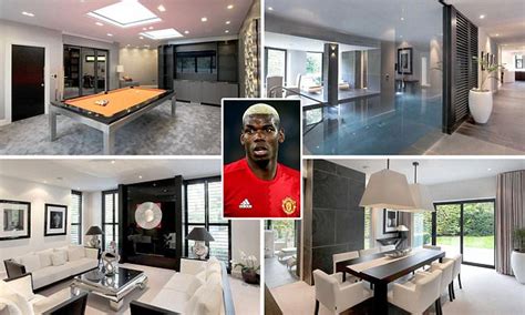 Manchester United Star Paul Pogba Buys £2 9m Mansion Daily Mail Online